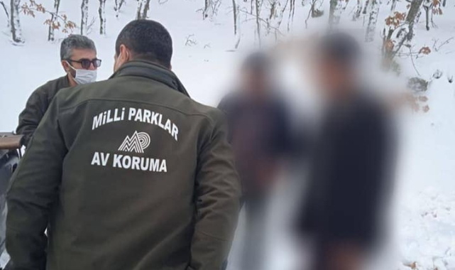 Yasa dışı avlananlara para cezası kesildi