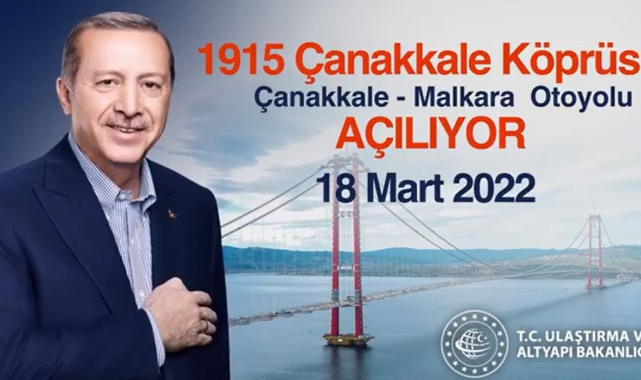 1915 Çanakkale Köprüsü hizmete giriyor