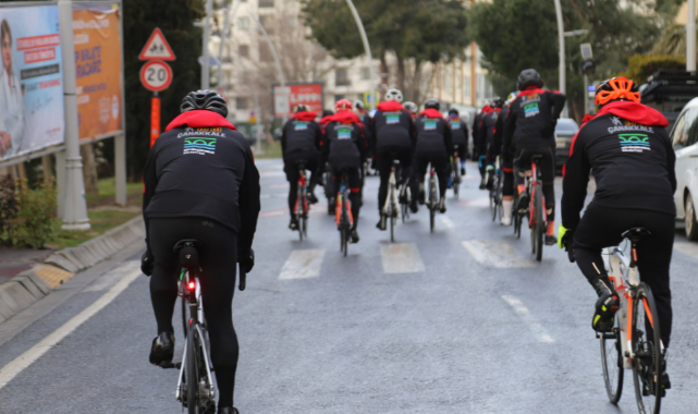 300 kilometre pedal çevirecekler