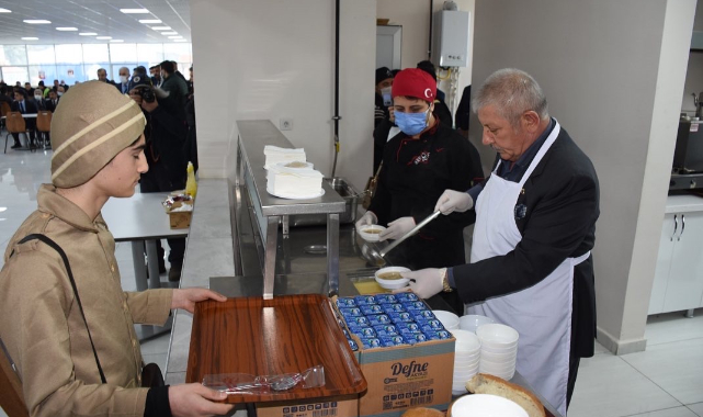 Amasya Belediyesi’nden Çanakkale menüsü