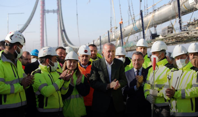 Cumhurbaşkanı Erdoğan’dan teşekkür