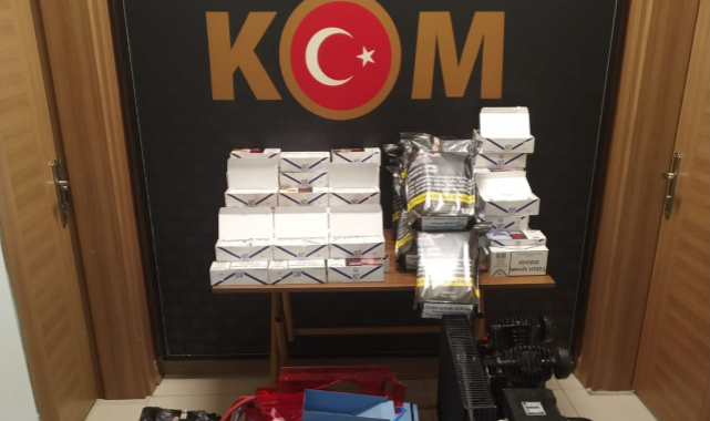 Emniyetten kaçak tütün operasyonu