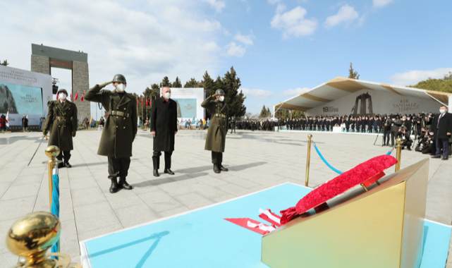 Erdoğan; “Çanakkale Savaşları milletimizin kahramanlık destanıdır”