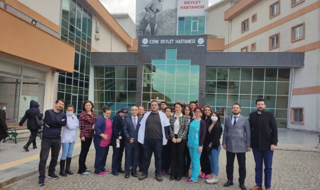Ezine Devlet Hastanesi de dijital hastane oldu