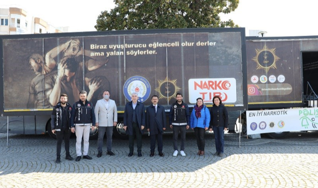 Narkotik TIR'ı Çanakkale'de