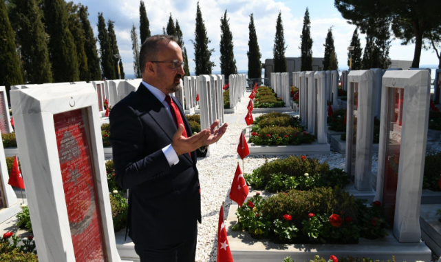 Turan; “18 Mart Çanakkale Zaferi'miz kutlu olsun”