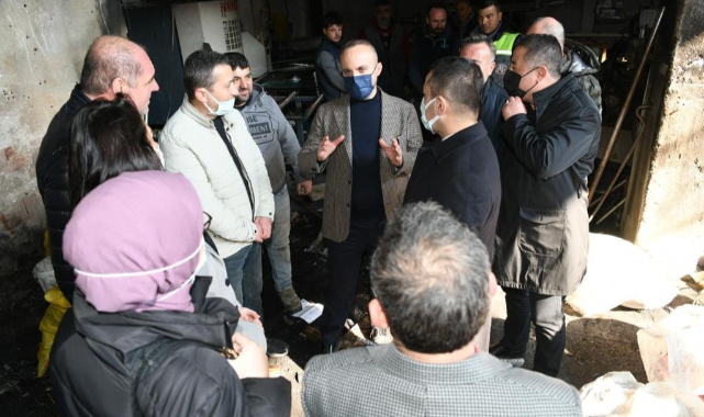 Turan’dan esnafa ziyaret