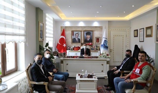 Yeni yönetim ziyaretlere başladı