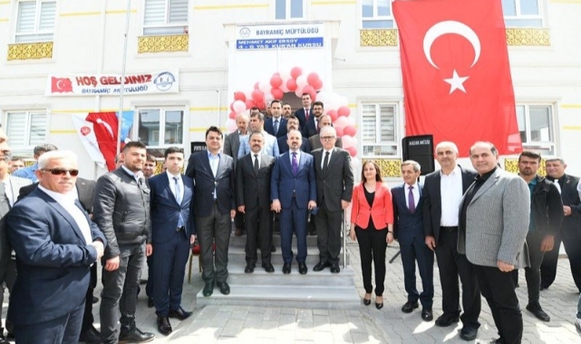 Bayramiç'te Kur’an Kursu dualarla açıldı