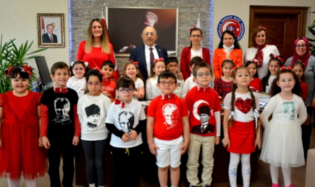 ÇOMÜ’ye 23 Nisan ziyareti