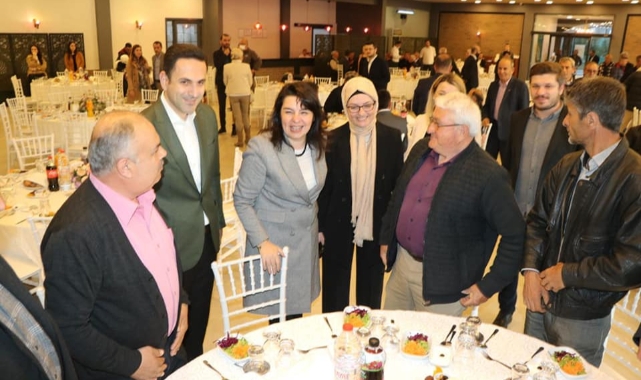 Muhtarlar iftar sofrasında buluştu