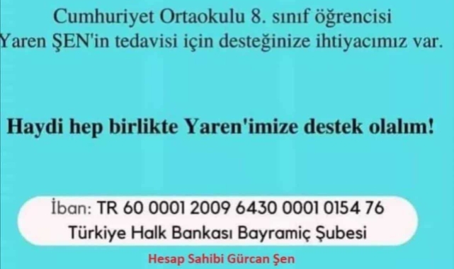 Yardım kampanyası başlatıldı