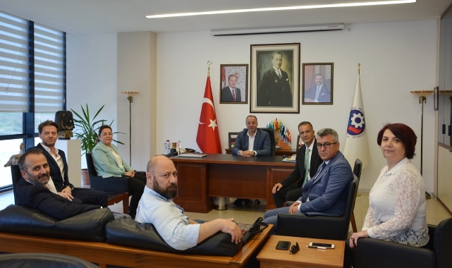Ziraat Bankası heyetinden ÇTSO'ya ziyaret