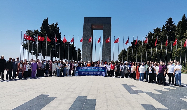 Başkan Büyükkılıç’a Çanakkale’den teşekkür