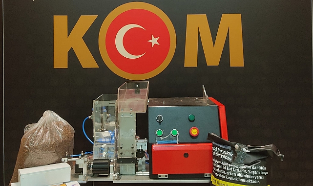 Çanakkale’de kaçak tütün operasyonu
