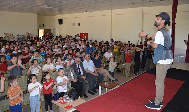 Çocuklar doyasıya eğlendi