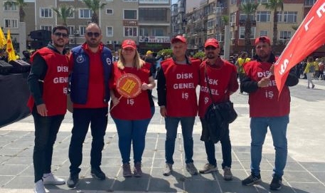 Cumhuriyet Meydanı’nda 1 Mayıs kutlaması