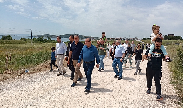 Doğa yürüyüşünde buluştular