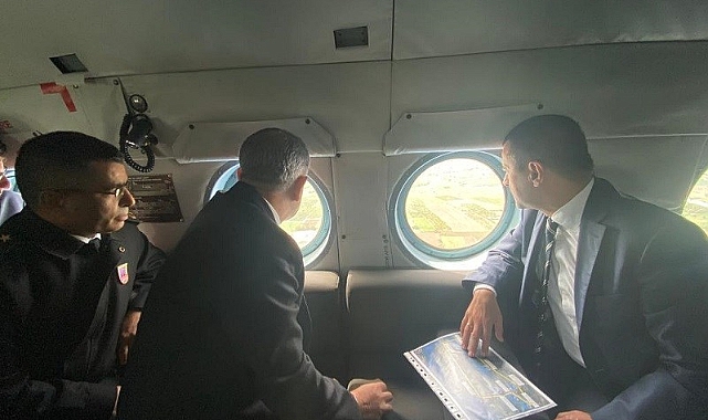Helikopterle trafik denetimi gerçekleştirildi