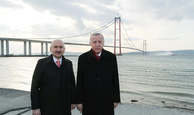 Karaismailoğlu; “1915 Çanakkale Köprüsü’nü tarihe not düştük”