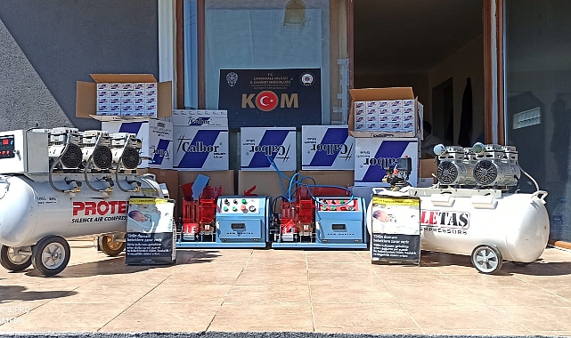 Lapseki’de operasyon