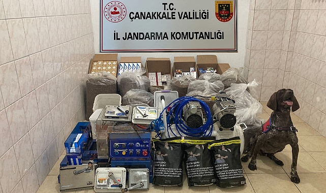 Lapseki’de operasyon