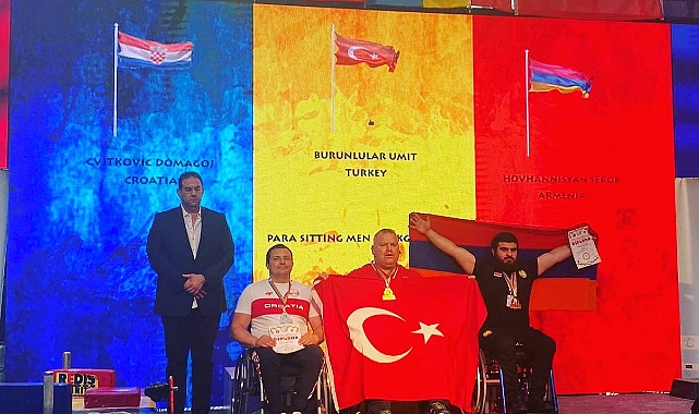 Ümit Burunlular Avrupa şampiyonu
