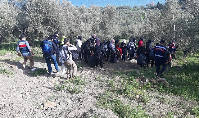 1479 düzensiz göçmen yakalandı