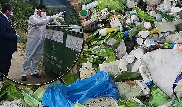 17 bin kilogram atık toplandı