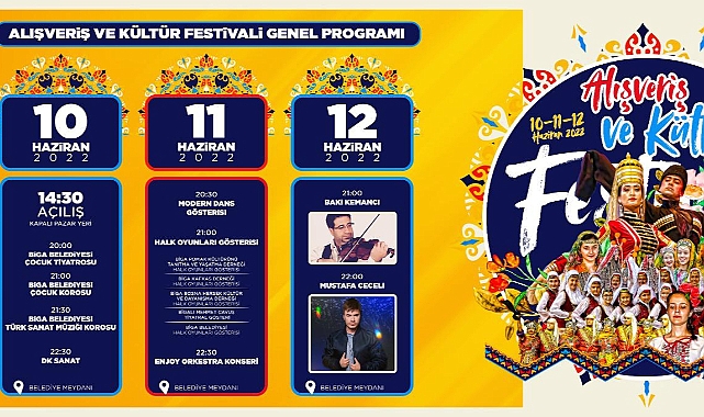 Biga’da festival heyecanı