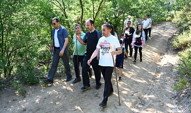 Çağlayan Trekking Parkuru’nda yürüyüş