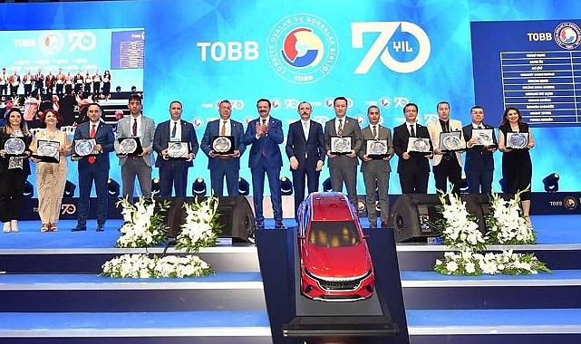 ÇTSO, TOBB 70. yıl kutlama törenine katıldı