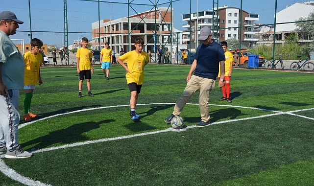 Futbol turnuvası başladı