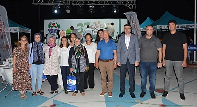 Kadın çiftçiler yarıştı