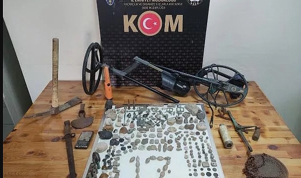 Çanakkale’de tarihi eser operasyonu