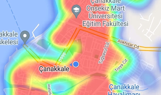 Risk haritası kırmızıya döndü