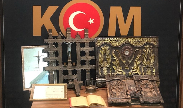 Çanakkale'de tarihi eser operasyonu