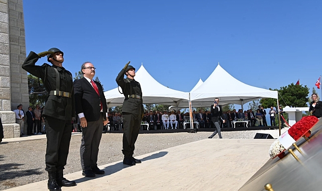 Conkbayırı'nda anma töreni
