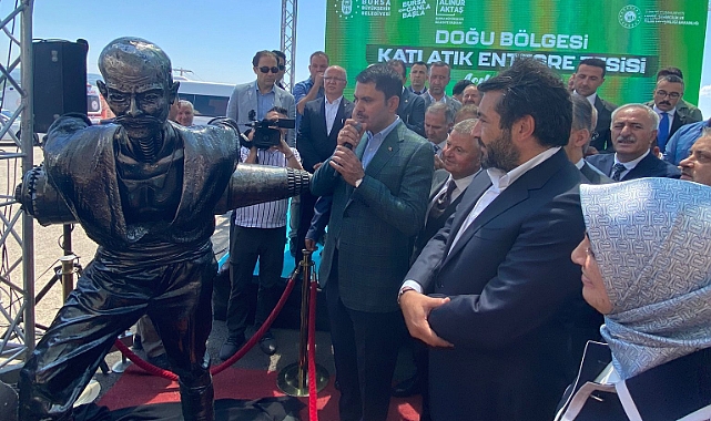 Doğan tesis açılışına katıldı