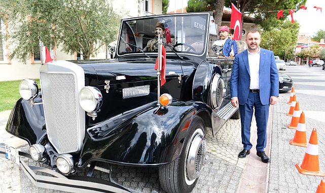 Atatürk'ün makam aracı Ezine'de