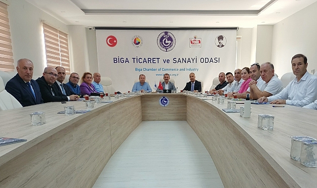 Biga TSO'da toplantı
