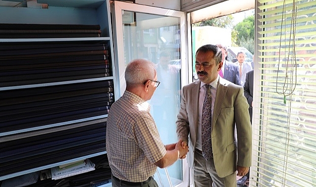 Esnafla buluştu, Ahilik Haftası'nı kutladı