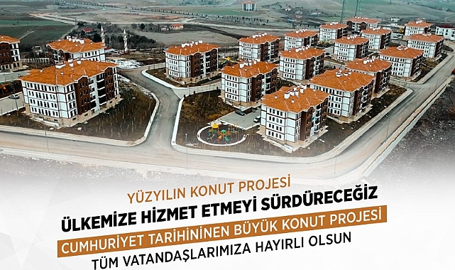 Ezine'ye 388 konut inşa edilecek