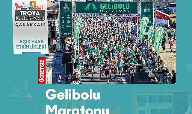 Gelibolu Maratonu 25 Eylül'de