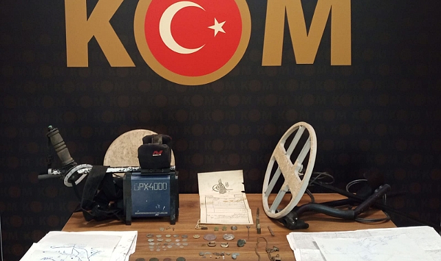 Çanakkale'de tarihi eser operasyonu