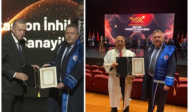 Erdoğan’dan ÇOMÜ’lü Akademisyene ödül