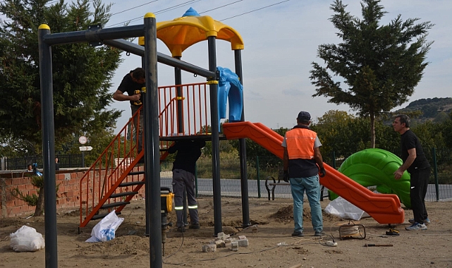 Parklar yenileniyor