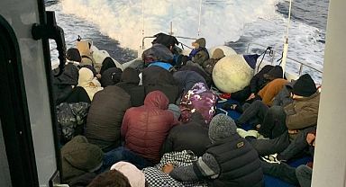 42 düzensiz göçmen kurtarıldı