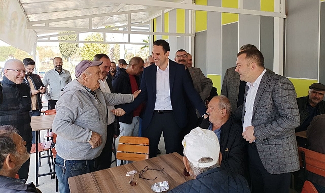 AK Parti Heyeti Ezine'deydi