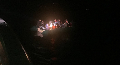 Ayvacık'ta göçmen operasyonu